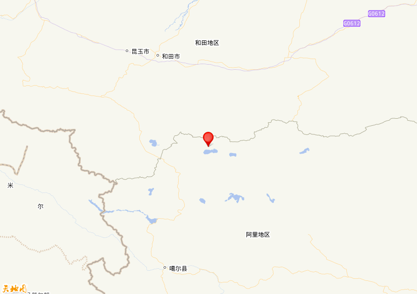 2025年04月17日08时53分，在西藏阿里地区日土县发生了M 3.7级地震，震中纬度35.12，经度81.04。
