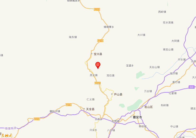2026年10月09日12时21分，在四川雅安市宝兴县发生了M 3.8级地震，震中纬度30.29，经度102.85。